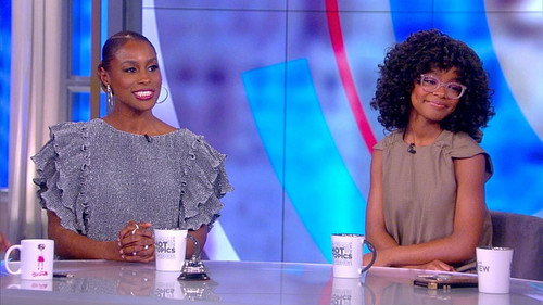 Issa Rae and Marsai Martin still