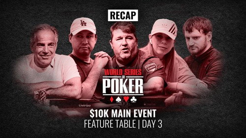 WSOP 2022 Main Event Day 3 still
