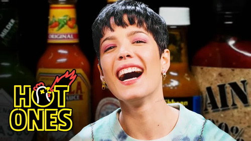 Hot Ones Season 11 Episode 4 - Halsey Experiences the Jersey Devil While Eating Spicy Wings
