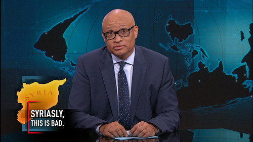 The Nightly Show with Larry Wilmore Season 1 Episode 103 - Buzz Aldrin Interview & Syrian Refugees
