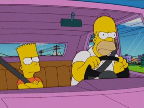 The Simpsons Season 17 Episode 11 - We're on the Road to D'ohwhere