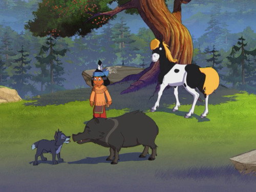 Yakari Season 5 Episode 7 - An unlikely duo
