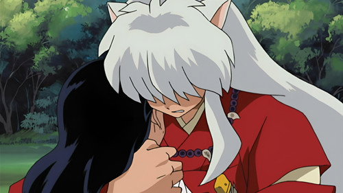 Inuyasha Shows His Tears for the First Time still