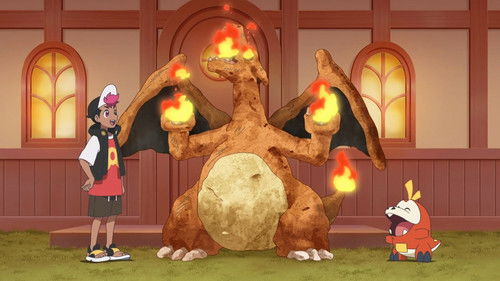 Pokémon Horizons Season 1 Episode 48 - Sparkle! The Glow of Flame and Art