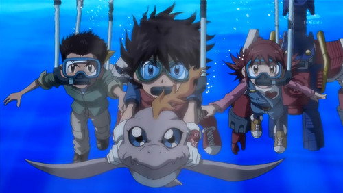 Digimon Fusion Season 1 Episode 4 - Island Zone in Chaos!