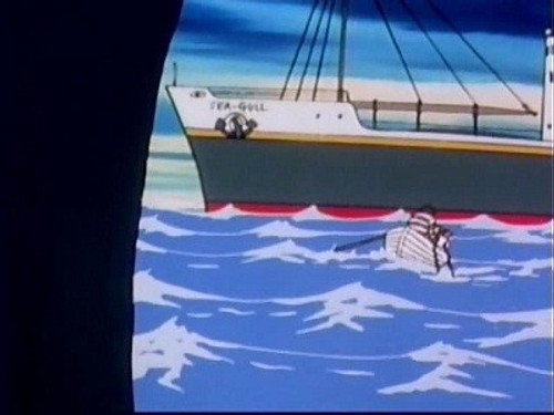 On the Other Shore of the Stormy Sea still