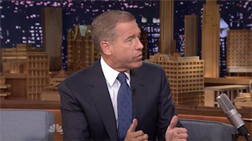 Brian Williams, Christina Hendricks, Ilan Hall still