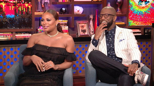 Eva Marcille & Rickey Smiley still