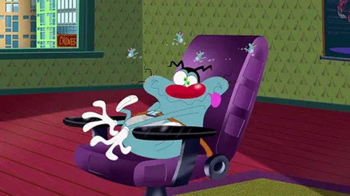 Oggy and the Cockroaches Season 6 Episode 78 - Hiccup Treatment