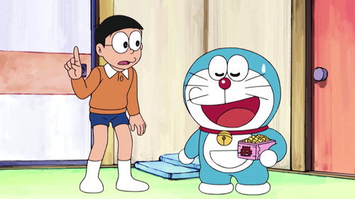 Doraemon Season 17 Episode 2 - Demons In! Luck In! Bean / Good-Bye Shizuka Part II