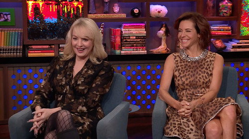 Wendi McLendon-Covey and Stephanie Ruhle still