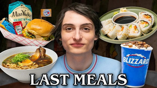 Last Meals Season 3 Episode 13 - Stranger Things' Finn Wolfhard Eats His Last Meal