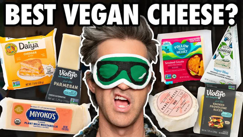 Vegan Cheese Blind Taste Test still
