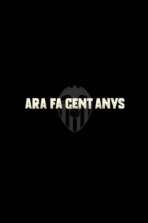 Ara fa cent anys poster