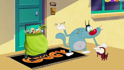Oggy and the Cockroaches Season 6 Episode 6 - Cute Little Puppy
