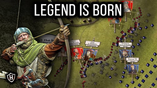 HistoryMarche Season 7 Episode 1 - Battle of Crecy, 1346 - Legend of the Black Prince is born - Hundred Years' War DOCUMENTARY