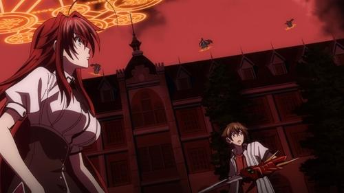 High School DxD Season 2 Episode 12 - Clash of the Twin Sky Dragons!