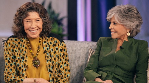 Lily Tomlin, Jane Fonda, Sasheer Zamata still