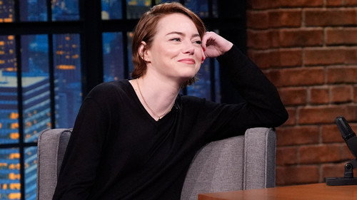 Late Night with Seth Meyers Season 13 Episode 21 - Emma Stone, Florence Welch