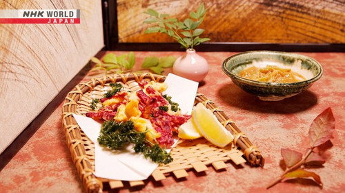 Dining with the Chef Season 11 Episode 19 - Authentic Japanese Cooking: Autumn Fritters with Beets and Chicken