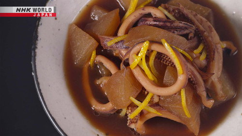 Authentic Japanese Cooking: Ika-daikon still