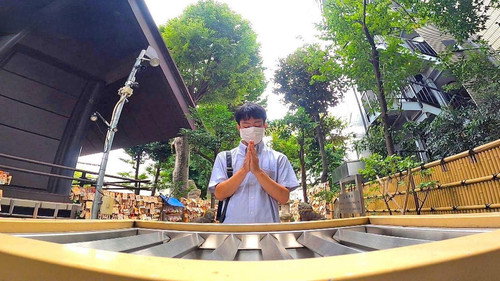 Praying for Blue Skies at Tokyo's Weather Shrine still