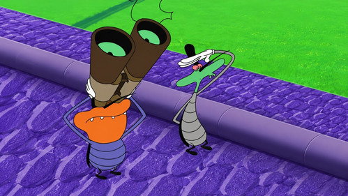 Oggy and the Cockroaches Season 1 Episode 11 - Bugball