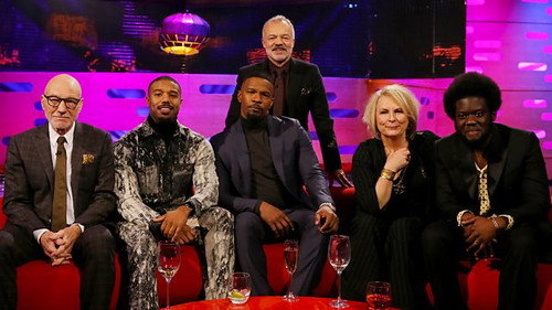 The Graham Norton Show Season 26 Episode 14 - Jamie Foxx, Michael B Jordan, Jennifer Saunders, Patrick Stewart, Michael Kiwanuka