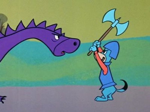 The Huckleberry Hound Show Season 1 Episode 32 - Dragon-Slayer Huck