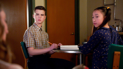 Young Sheldon Season 7 Episode 9 - A Fancy Article and a Scholarship for a Baby