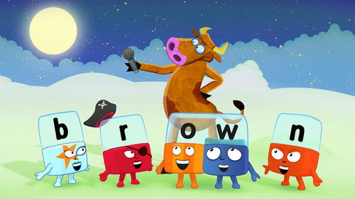 Alphablocks Season 3 Episode 22 - How Now Brown Cow