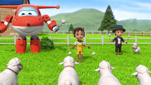 Super Wings Season 2 Episode 43 - The Sheep Heap