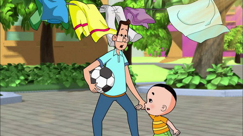 Big-Headed Kid and Small-Headed Father Season 3 Episode 6 - Episode 6