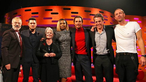 The Graham Norton Show Season 26 Episode 11 - Judi Dench, Jennifer Hudson, Hugh Grant, Matthew McConaughey, Michael Buble, Coldplay