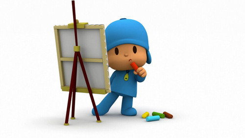 Painting with Pocoyo still