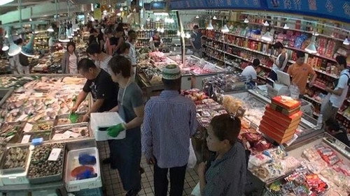 The Ameyoko International Food Market still