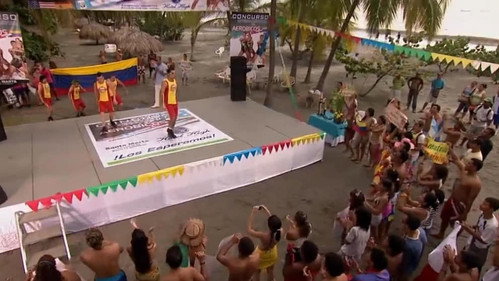 Beach aerobics still