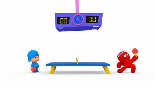 Pocoyo Season 5 Episode 5 - The King of Ping-Pong