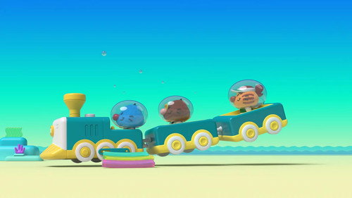 Oggy Oggy Season 2 Episode 22 - Railroaded