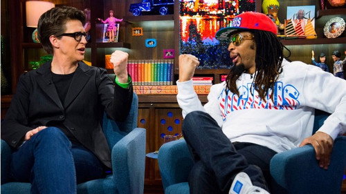 Rachel Maddow & Lil Jon still