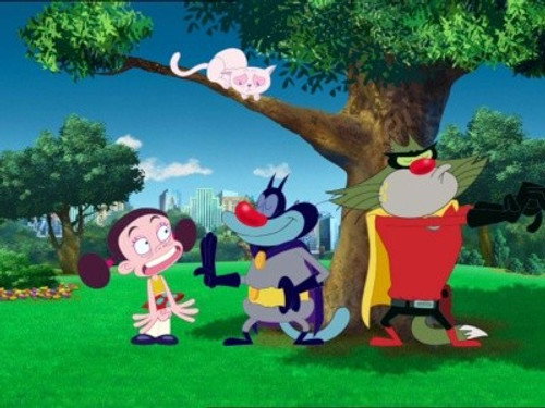 Oggy and the Cockroaches Season 3 Episode 10 - Invincible