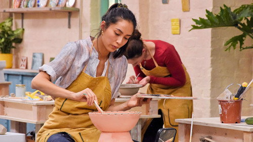 The Great Pottery Throw Down Season 4 Episode 3 - Fruit Bowls & a Blindfolded Throw Down