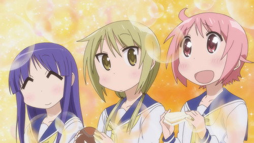 Yuyushiki Season 1 Episode 5 - Yui and Yukari and Yuzuko
