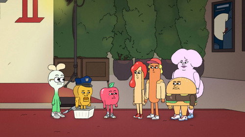 Apple & Onion Season 1 Episode 7 - Hotdog's Movie Premiere