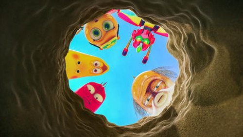 Larva Island Season 2 Episode 3 - Beach Volleyball