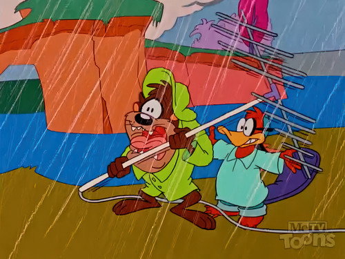 Taz-Mania Season 3 Episode 14 - Antenna Dilemma