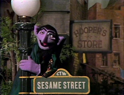 Sesame Street Season 6 Episode 1 - The Count Counts Streetlights (0666)