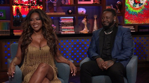 Kenya Moore and T-Pain still