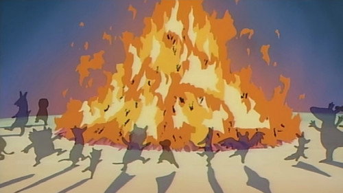 The Midwinter Bonfire still
