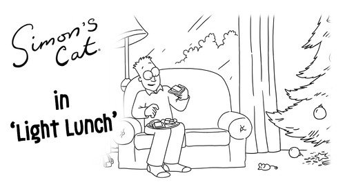 Simon's Cat Season 14 Episode 8 - Light Lunch (Christmas Special)
